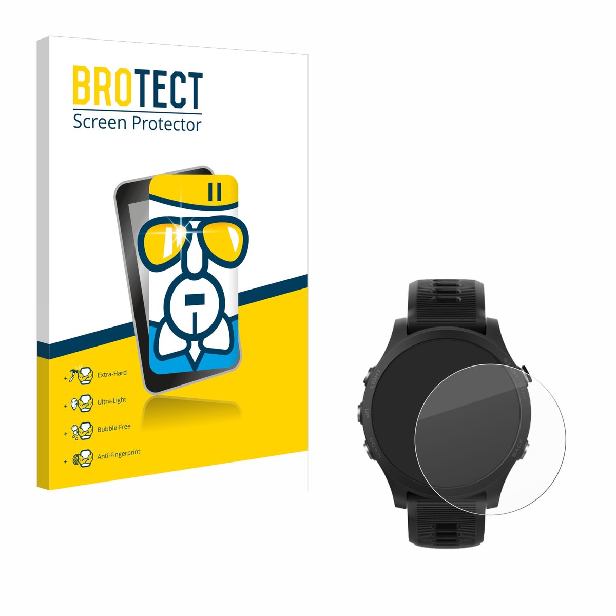 Screenprotector voor Garmin Forerunner 935 Beschermglas transparant