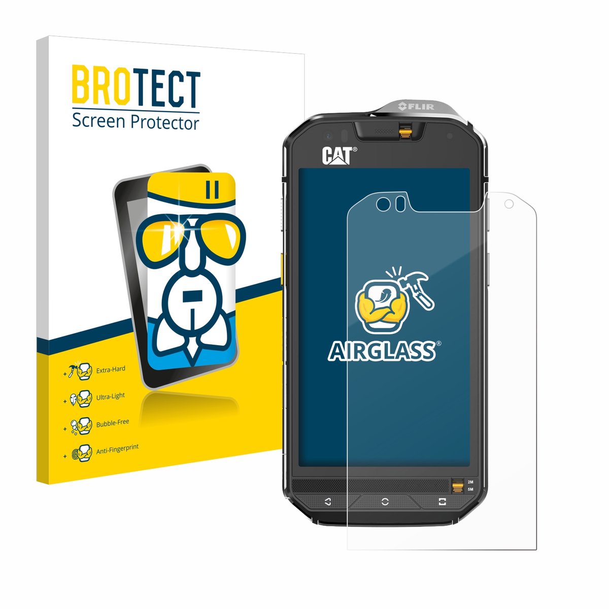 Origineel Cat - Screenprotector - Displayfolie - Cat S40