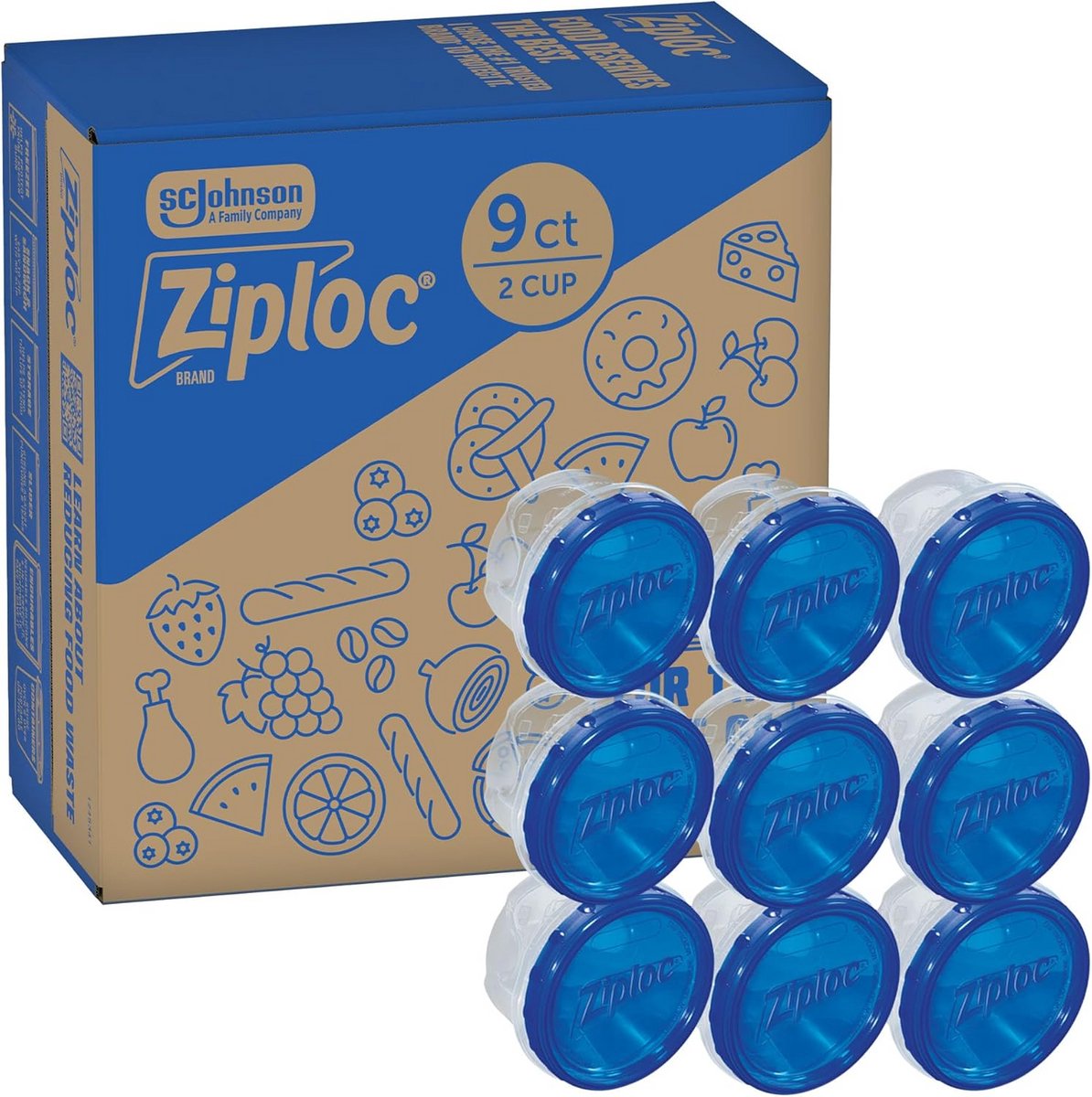 Herbruikbare Bewaardozen met Schroefdeksel Medium - 3 Stuks