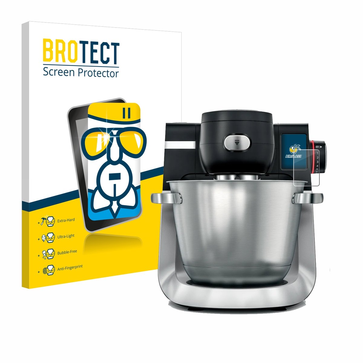 Screenprotector voor Bosch MUM Serie 6 Beschermglas transparant