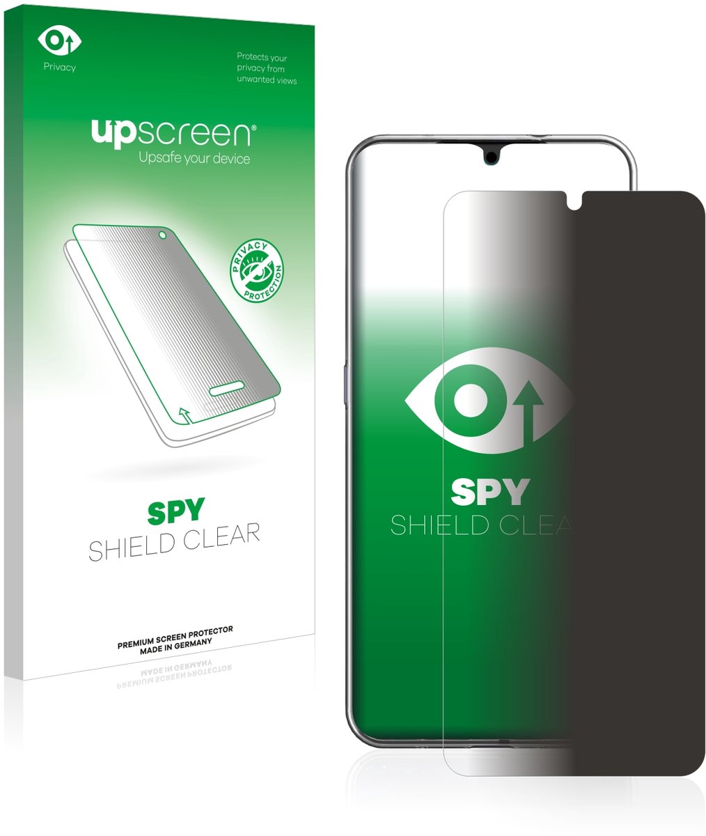 upscreen - privacy screenprotector voor Nokia 7.2 - Folie Beschermfolie Blauwlichtfilter