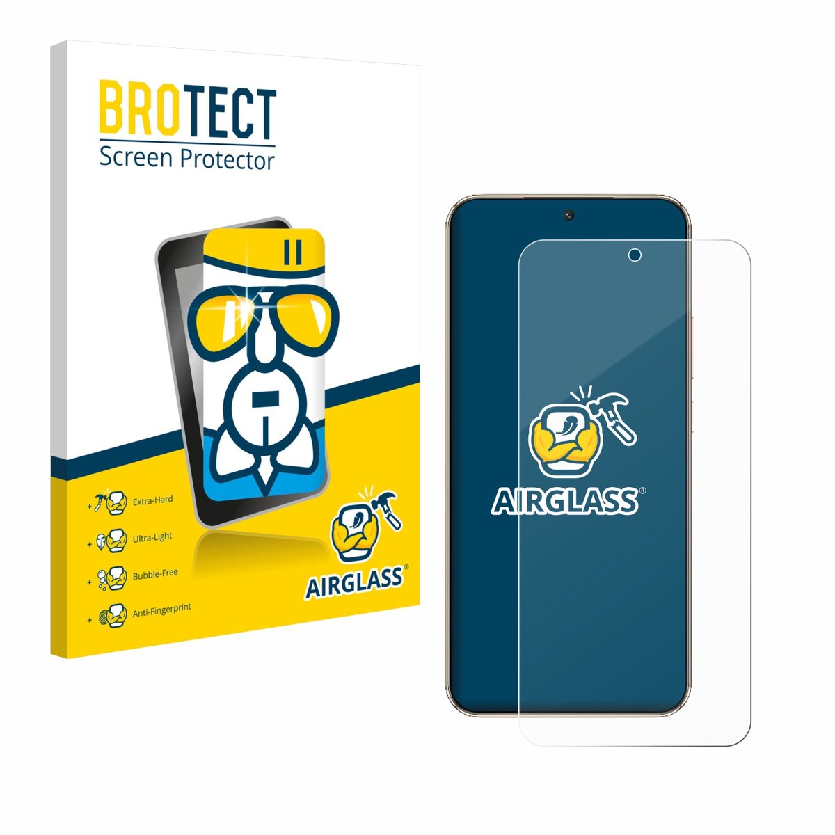 Screenprotector voor Honor Magic 8 Lite Beschermglas transparant