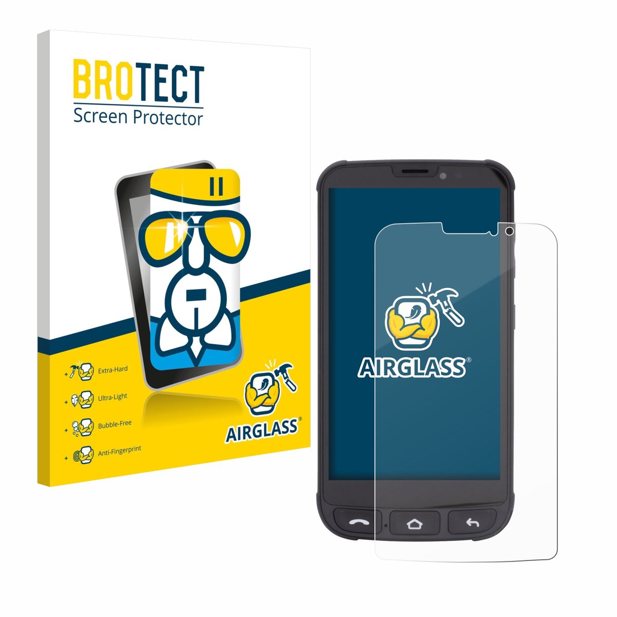 Screenprotector voor Olympia Neo Mini Beschermglas transparant