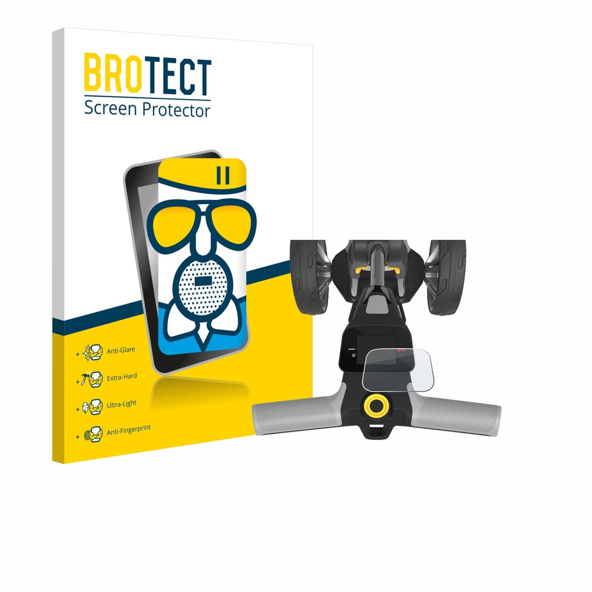 BROTECT - Screenprotector voor PowaKaddy CT6 2025 - Folie Beschermfolie Beschermglas matte