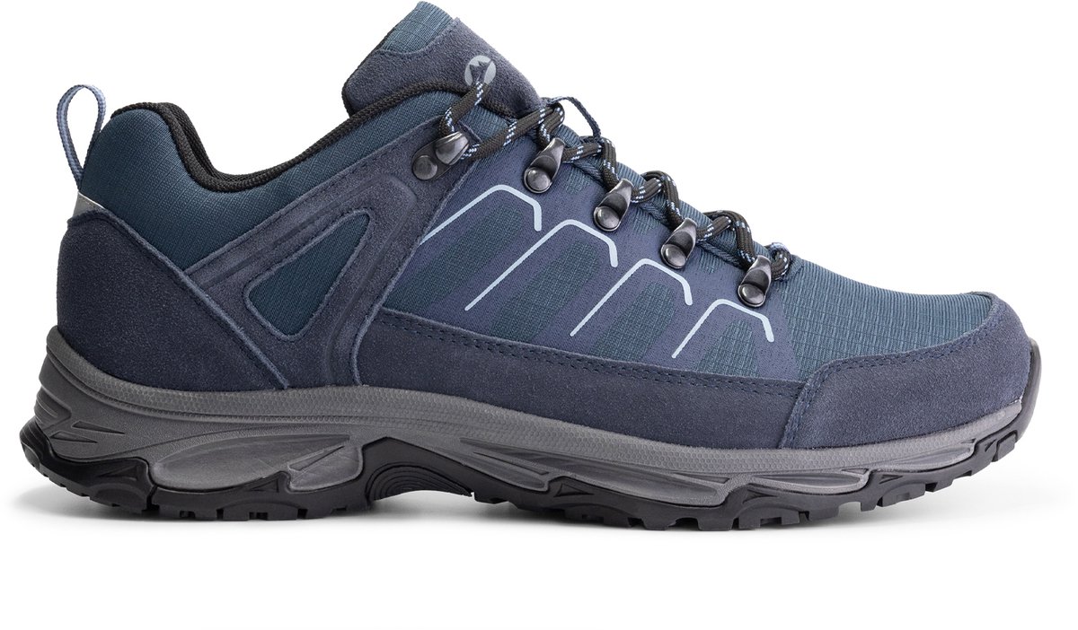 Travelin’ Lokken Heren Lage wandelschoenen Waterdicht Blauw
