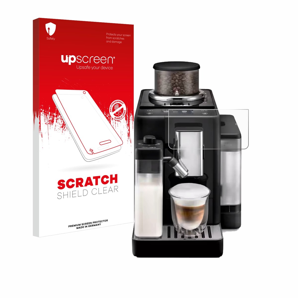 upscreen - Screenprotector voor DeLonghi Rivelia - Folie Beschermfolie transparant
