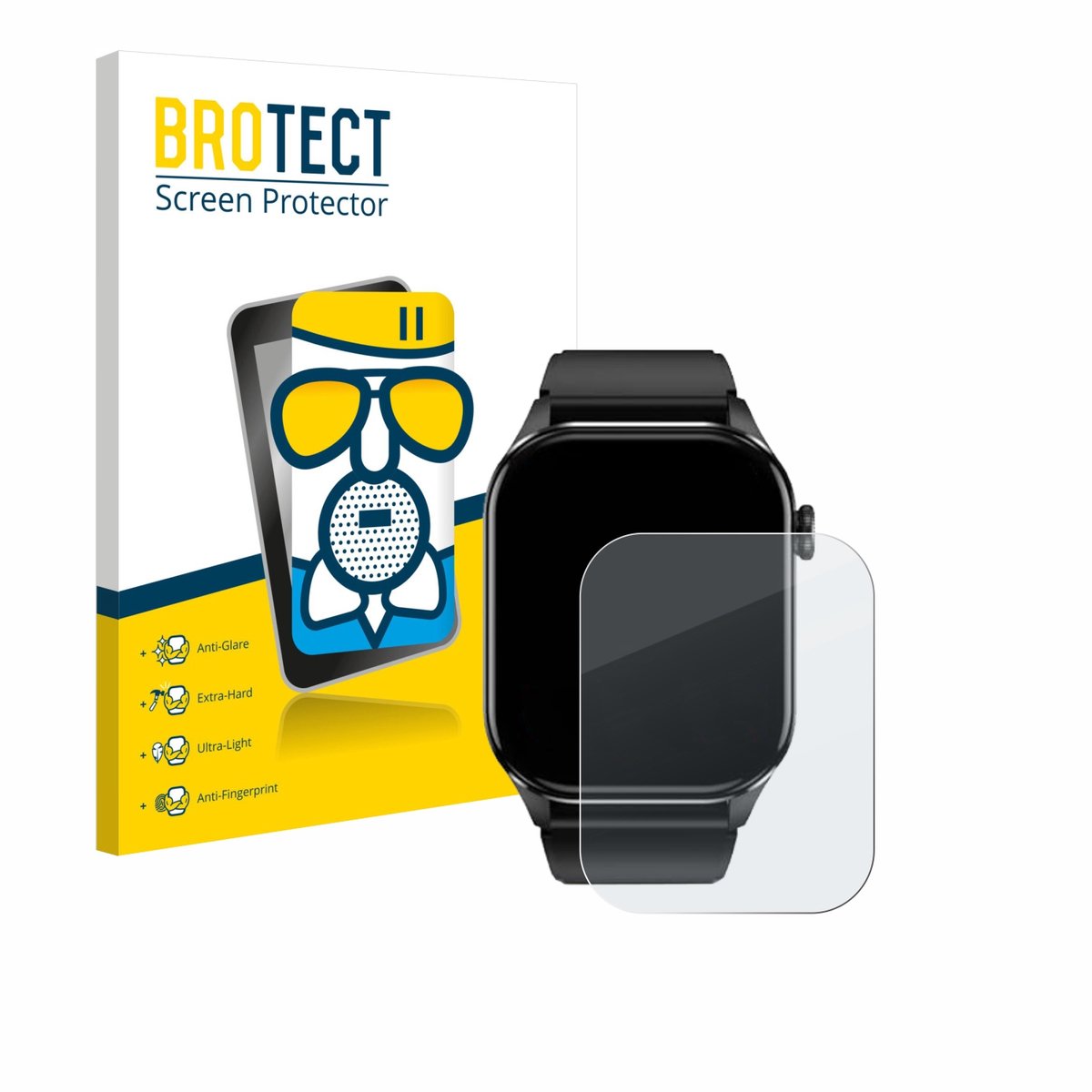 BROTECT - Screenprotector voor SOUYIE T98 2.04" - Folie Beschermfolie Beschermglas matte