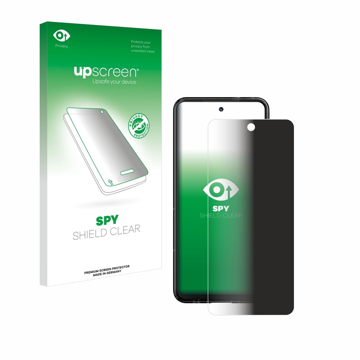 upscreen - privacy screenprotector voor HMD Fusion - Folie Beschermfolie Blauwlichtfilter