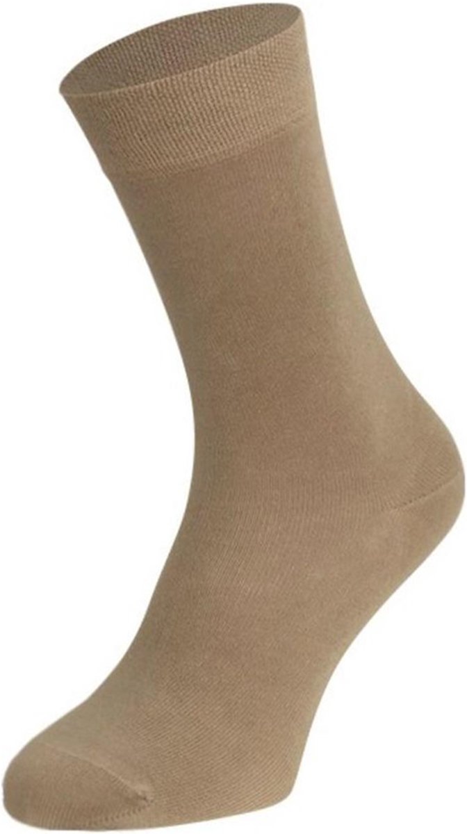 Boru Bamboo - Nette Sokken - Medium Beige - 43-45 - Bamboe Sokken - Naadloos - Ademend - Anti-Zweet - 2301