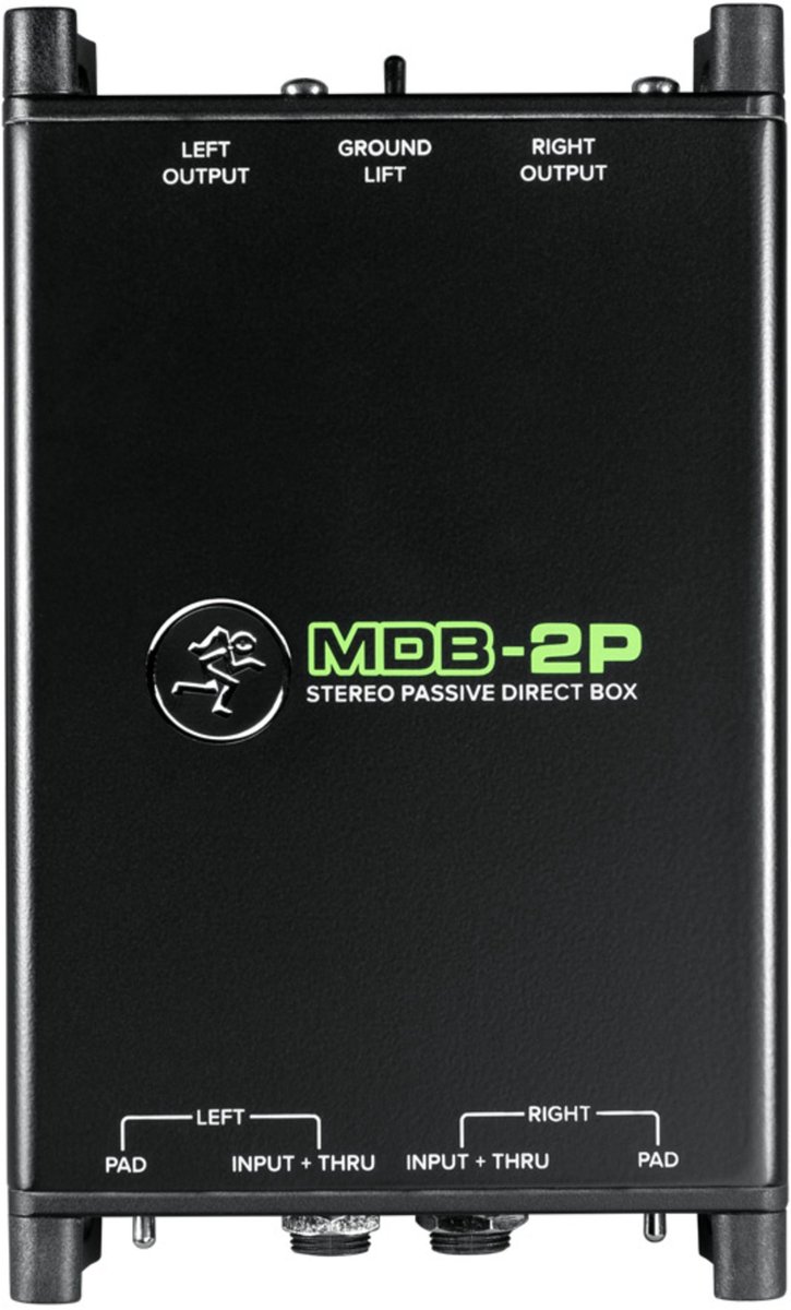 Mackie MDB-2P Stereo Passive Direct Box - DI boxen