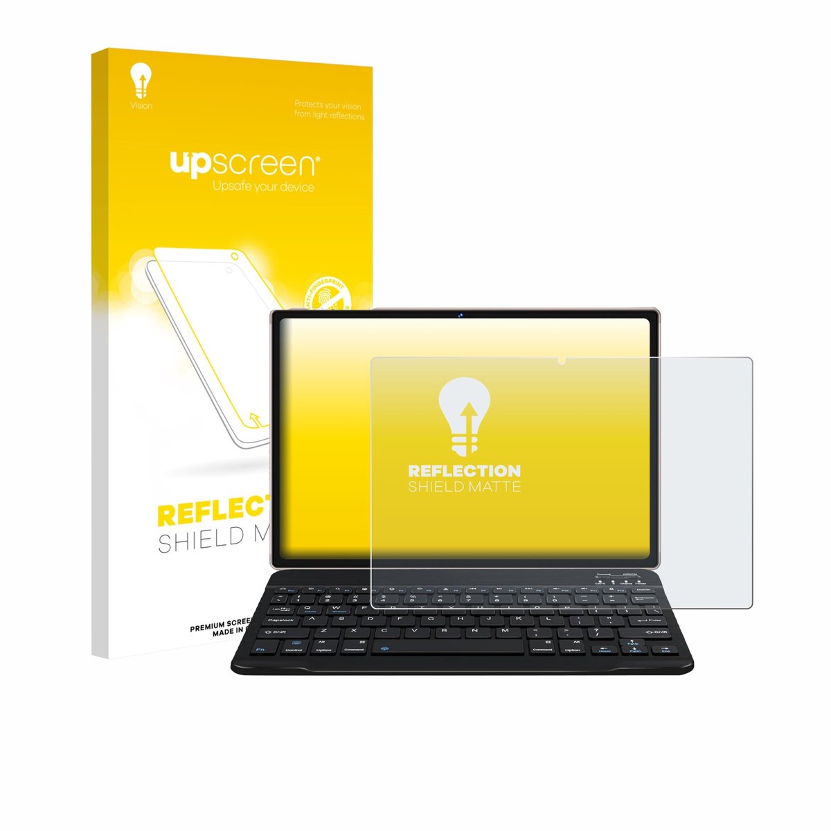 upscreen - Screenprotector voor DEERTiME E9 10.1" - Folie Beschermfolie anti glare matte