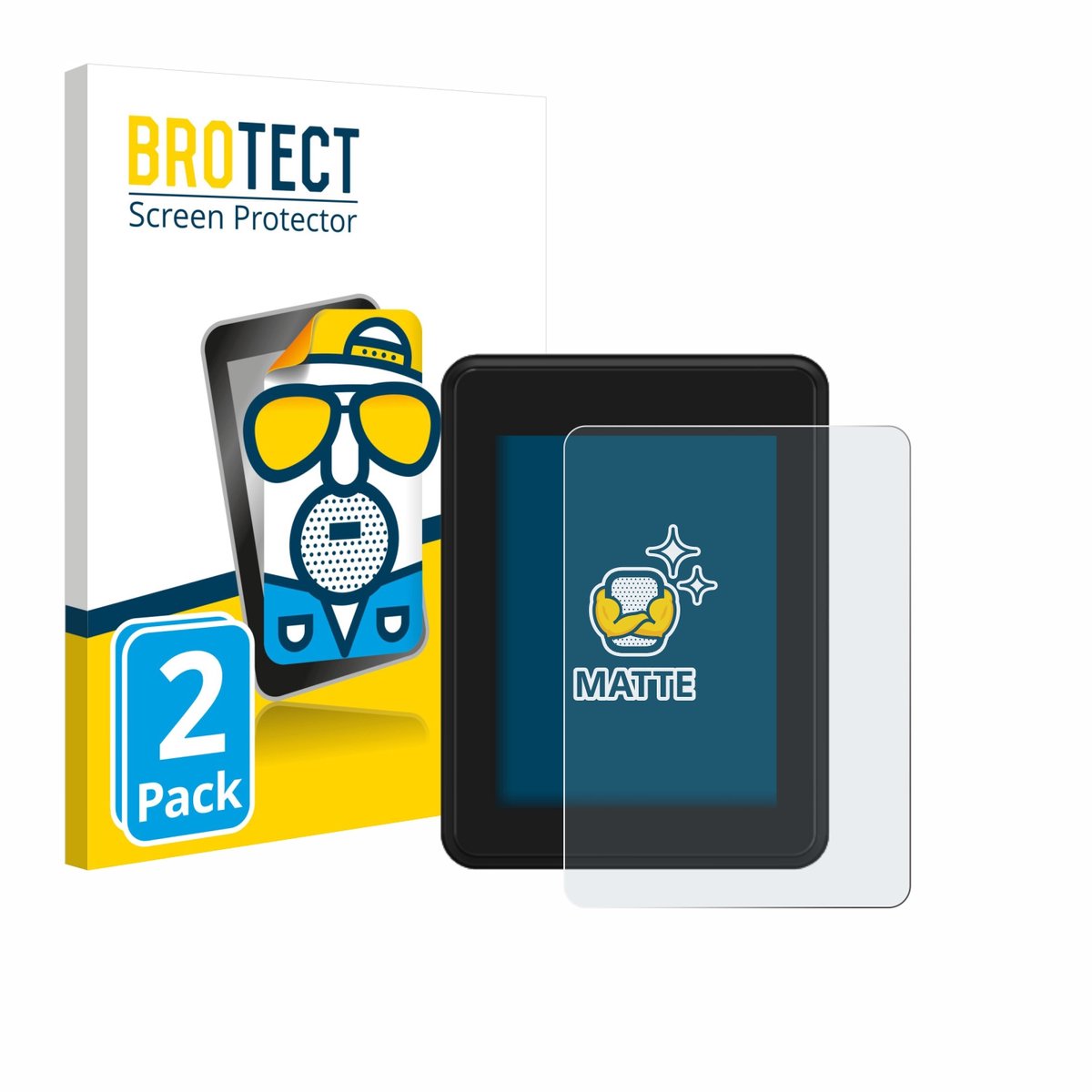 BROTECT - Screenprotector voor Neodrives simplyDisplay - Folie Beschermfolie matte 2 Stuks