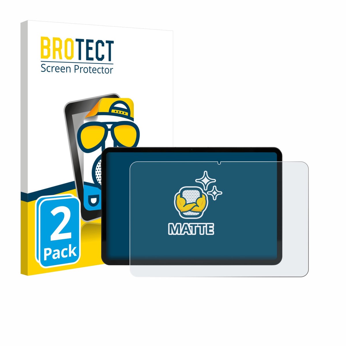 BROTECT - Screenprotector voor Volla Tablet 12.3" - Folie Beschermfolie matte 2 Stuks