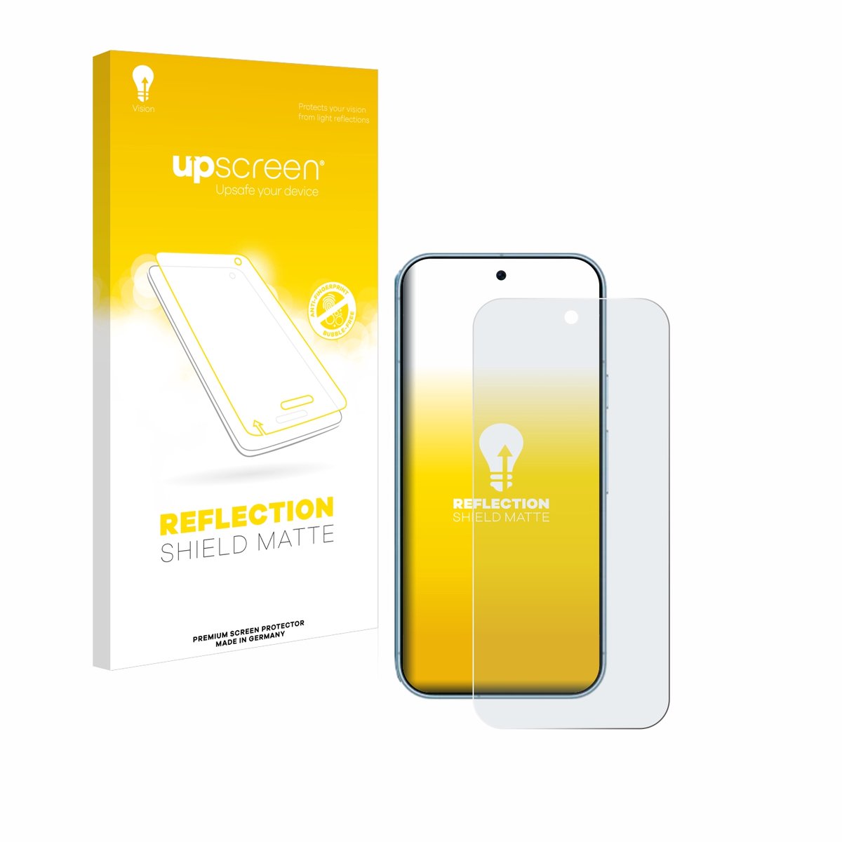 upscreen - Screenprotector voor Google Pixel 9 Pro - Folie Beschermfolie anti glare matte