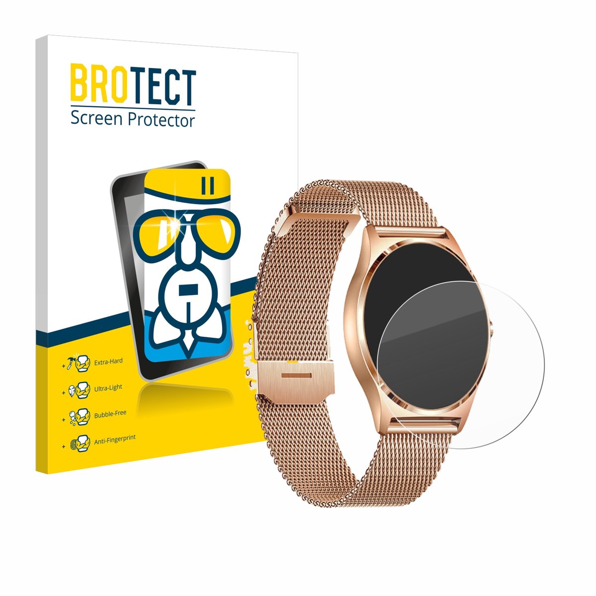 Screenprotector voor Xcoast X-Watch Joli XC Pro Beschermglas transparant