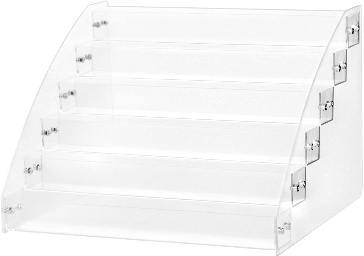 Nagellak Organizer - 6 Lagen Acryl Houder - Voor Ongeveer 60 Flessen