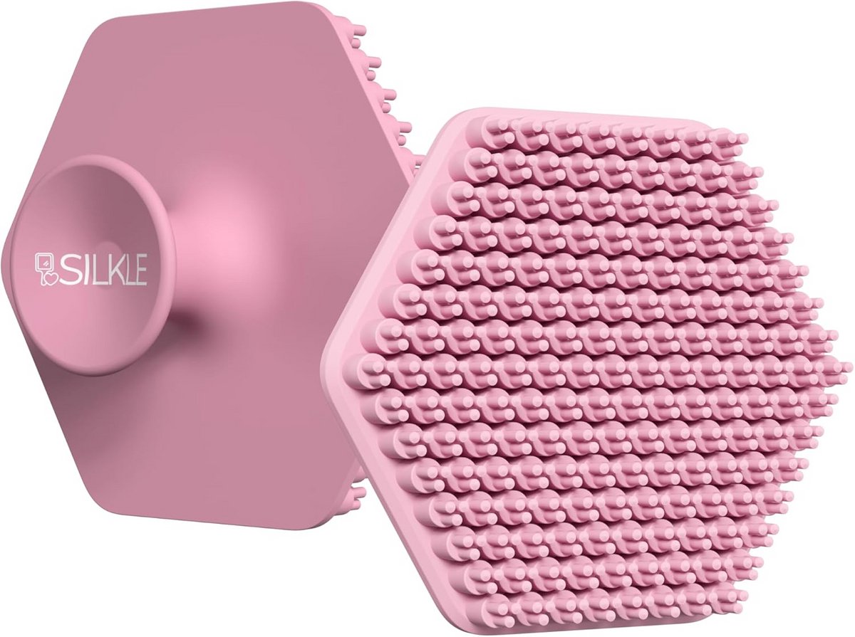 Siliconen Gezichtsscrubber en Borstel voor Diepe Reiniging en Zachte Peeling