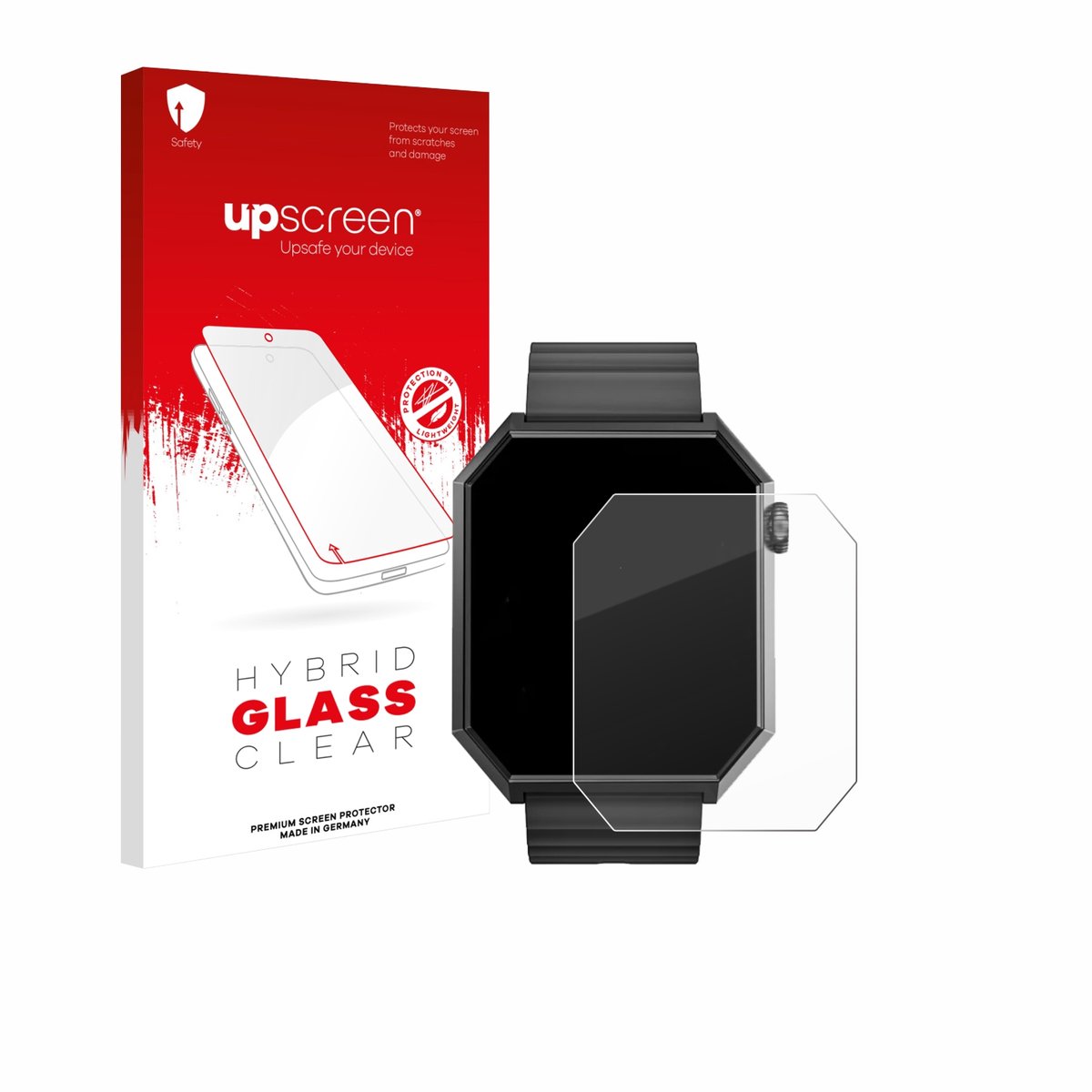 upscreen - Screenprotector voor Rollme Edge - Folie Beschermfolie Beschermglas transparant