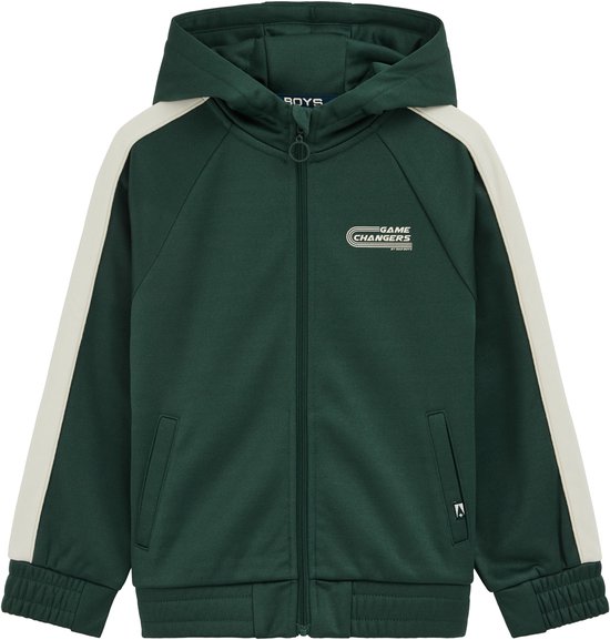 WE Fashion Jongens sweat vest met capuchon