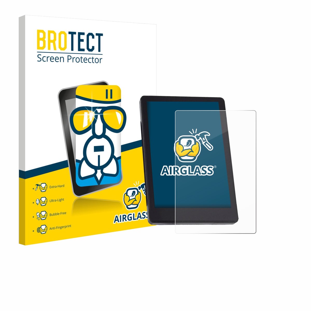 Screenprotector voor BMZ DS103 Beschermglas transparant