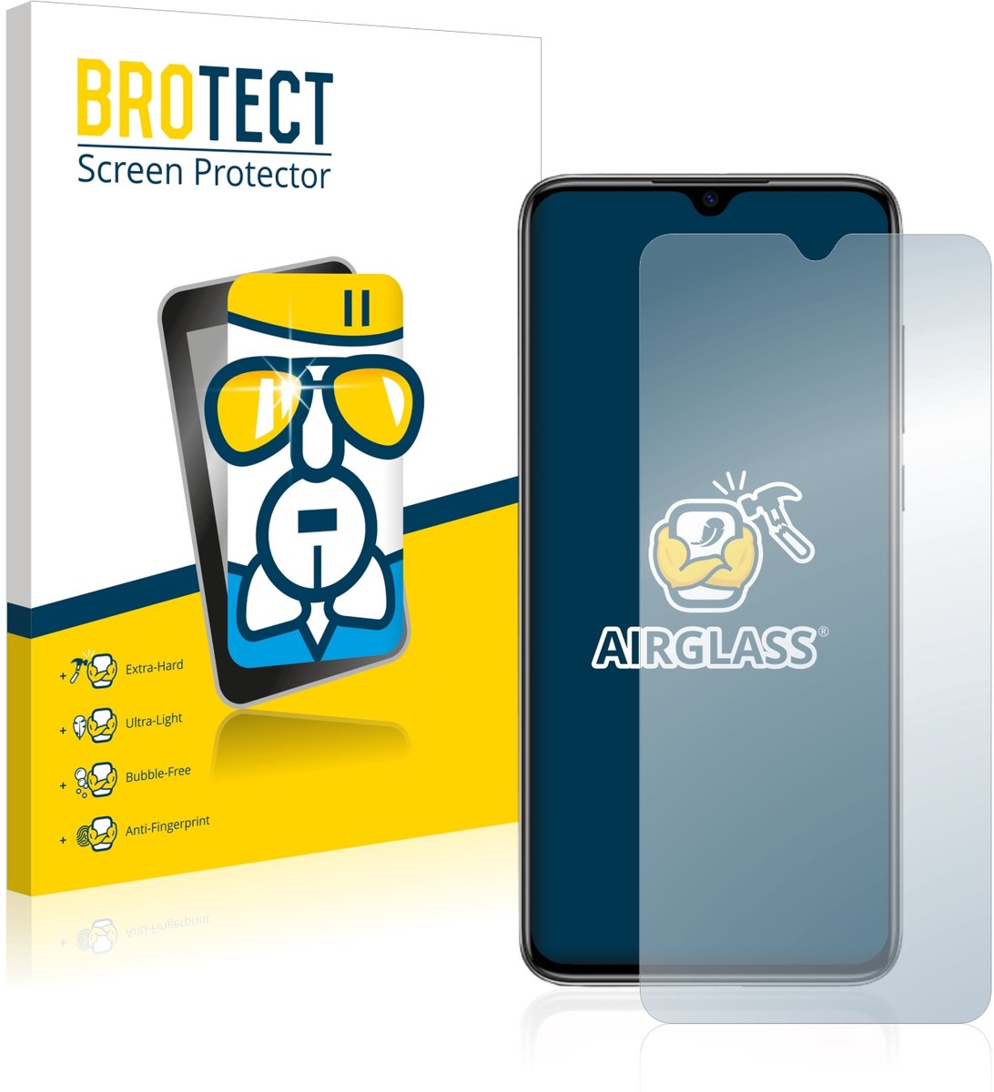 Screenprotector voor Xiaomi Mi 9 Lite Beschermglas transparant