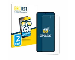 BROTECT - Screenprotector voor realme 14T - Folie Beschermfolie transparant 2 Stuks