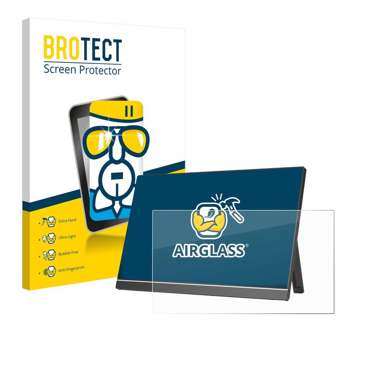 Screenprotector voor Arzopa Z1RC 16" Beschermglas transparant
