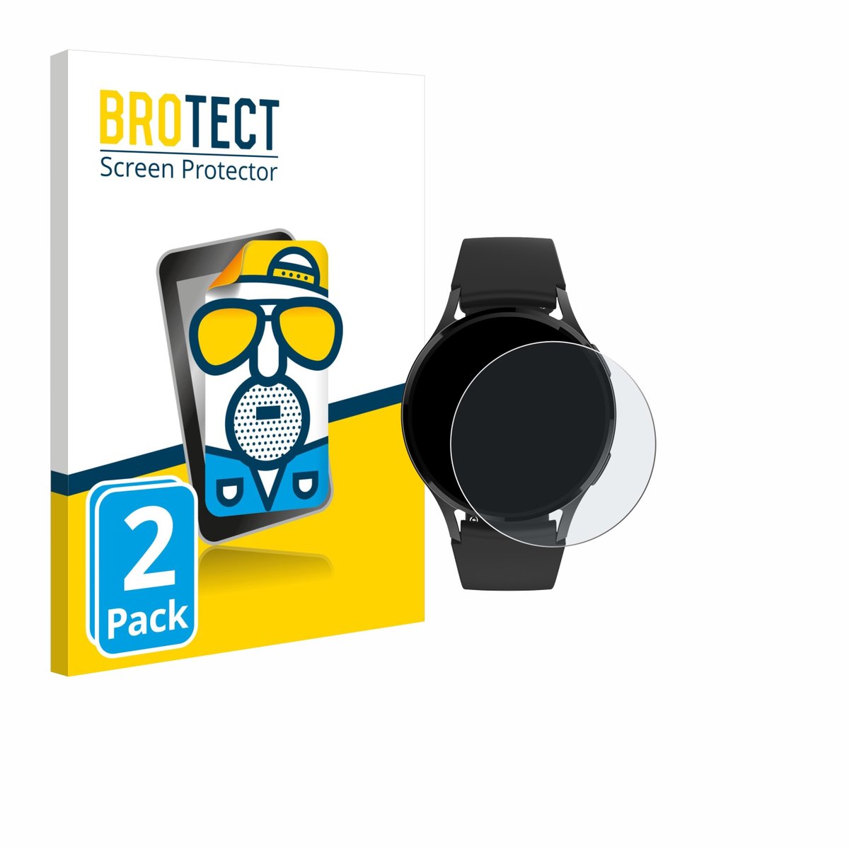 BROTECT - Screenprotector voor Levowatch EDGY - Folie Beschermfolie matte 2 Stuks