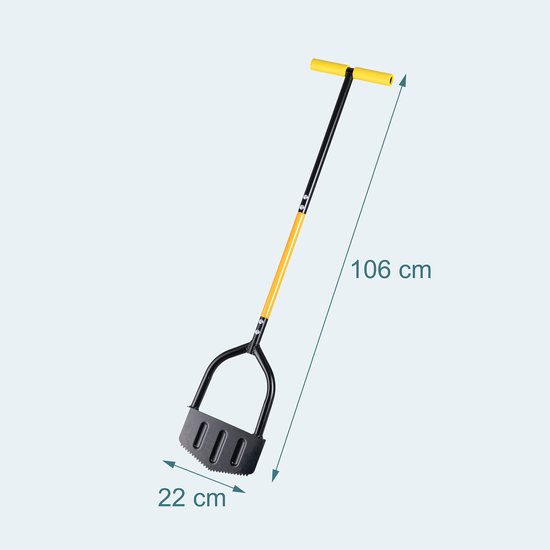 Graskantsteker - 106 cm - staal — afbeelding 5