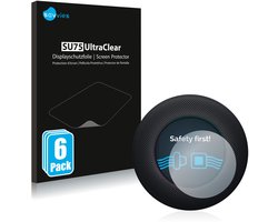 Savvies - Screenprotector voor Apple HomePod 2 - Folie Beschermfolie transparant 6 Stuks