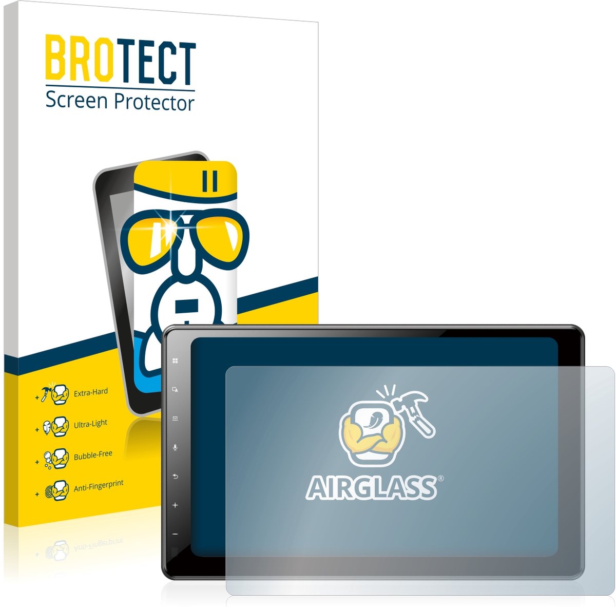 Screenprotector voor Pioneer AVIC-Z1000DAB-C Navigation Beschermglas transparant