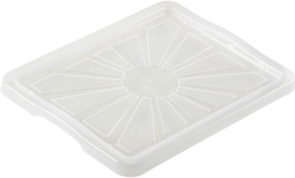 Opbergdoos deksel M - 35 x 27 cm - Transparant en praktisch