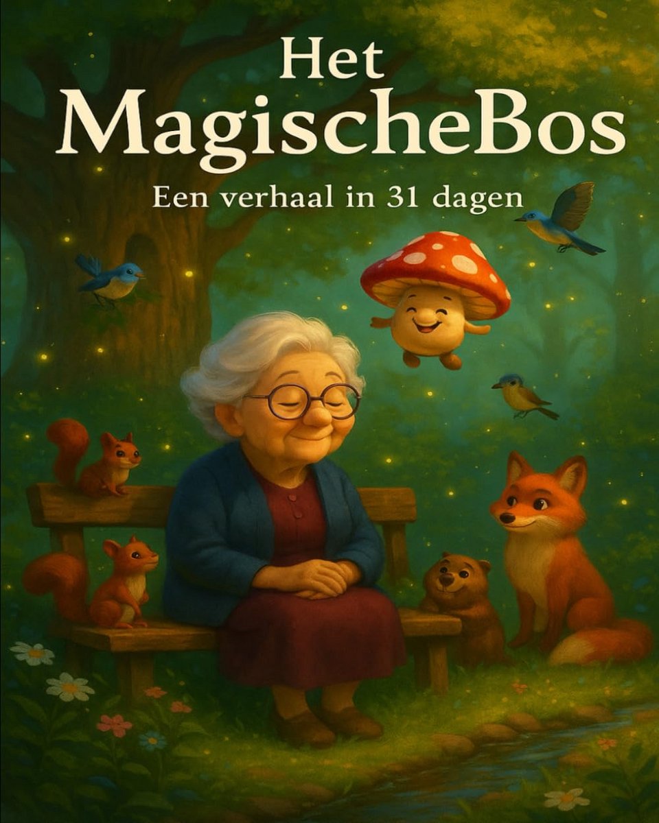 31 Dagen Verhalen: Betoverend Voorleesboek over Pratende Dieren en Kabouters