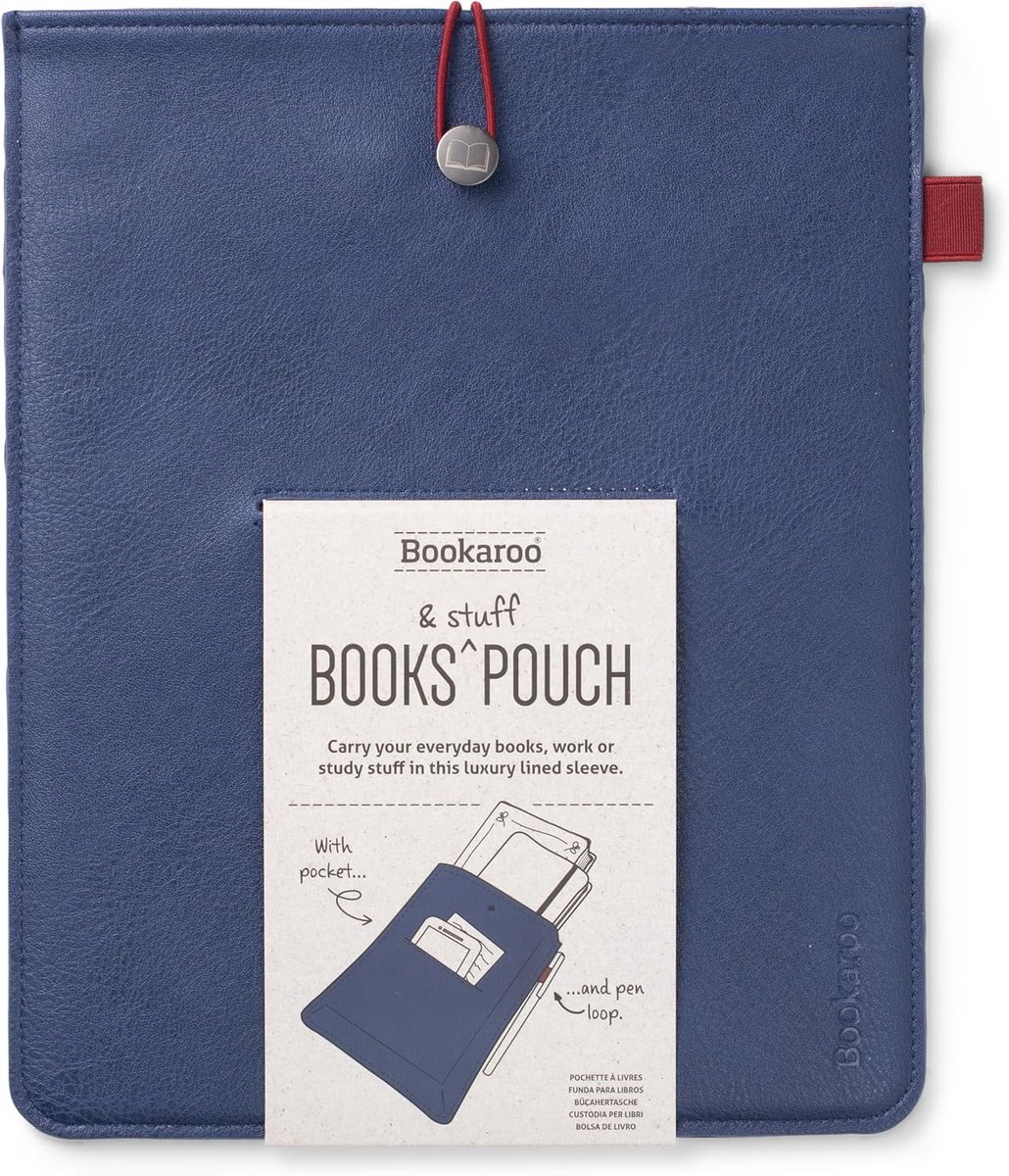 Stijlvolle Pouch voor Boeken en Spullen in Navy