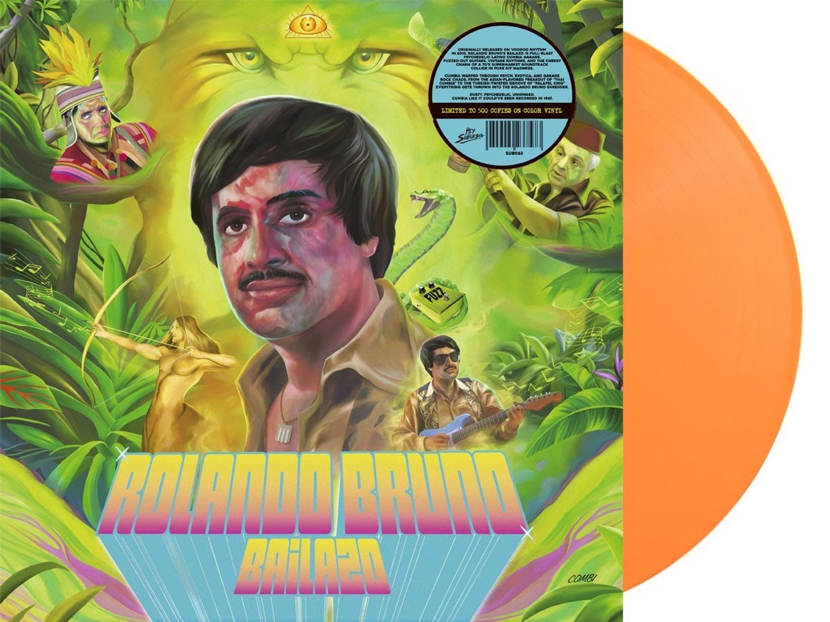 Rolando Bruno - Bailazo (LP) (Coloured Vinyl)