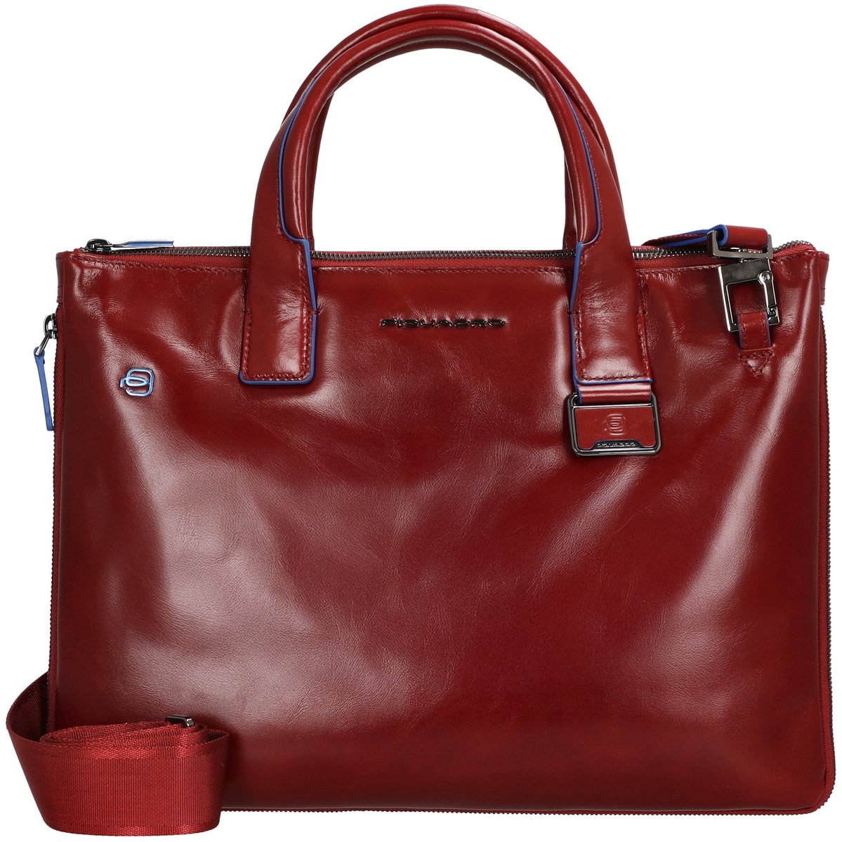 Piquadro Blue Square - Laptoptas 14 37 cm (rood)
