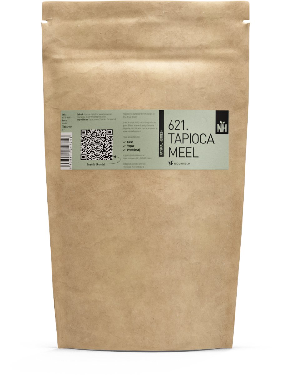 Natural Heroes - Tapiocameel (500 gram) - Biologisch Default Title