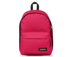 EASTPAK schoolrugzak rugzak met laptopvak Out of Office 27L Saffron Red roze