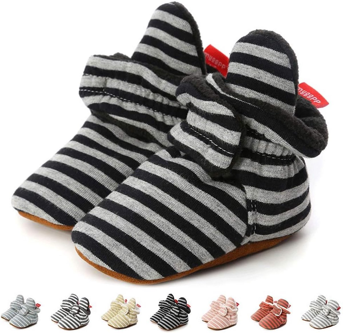 Fleece Babyschoenen met Antislip voor Pasgeborenen en Peuters