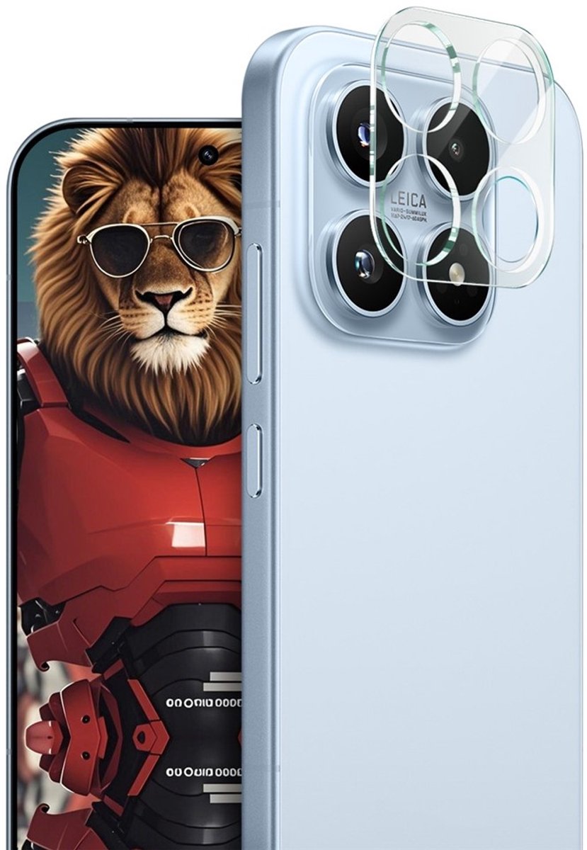 IMAK Camera Lens Protector - Geschikt voor Xiaomi 17 Camera Lens Protector - IMAK 9H Tempered Glass - Transparant