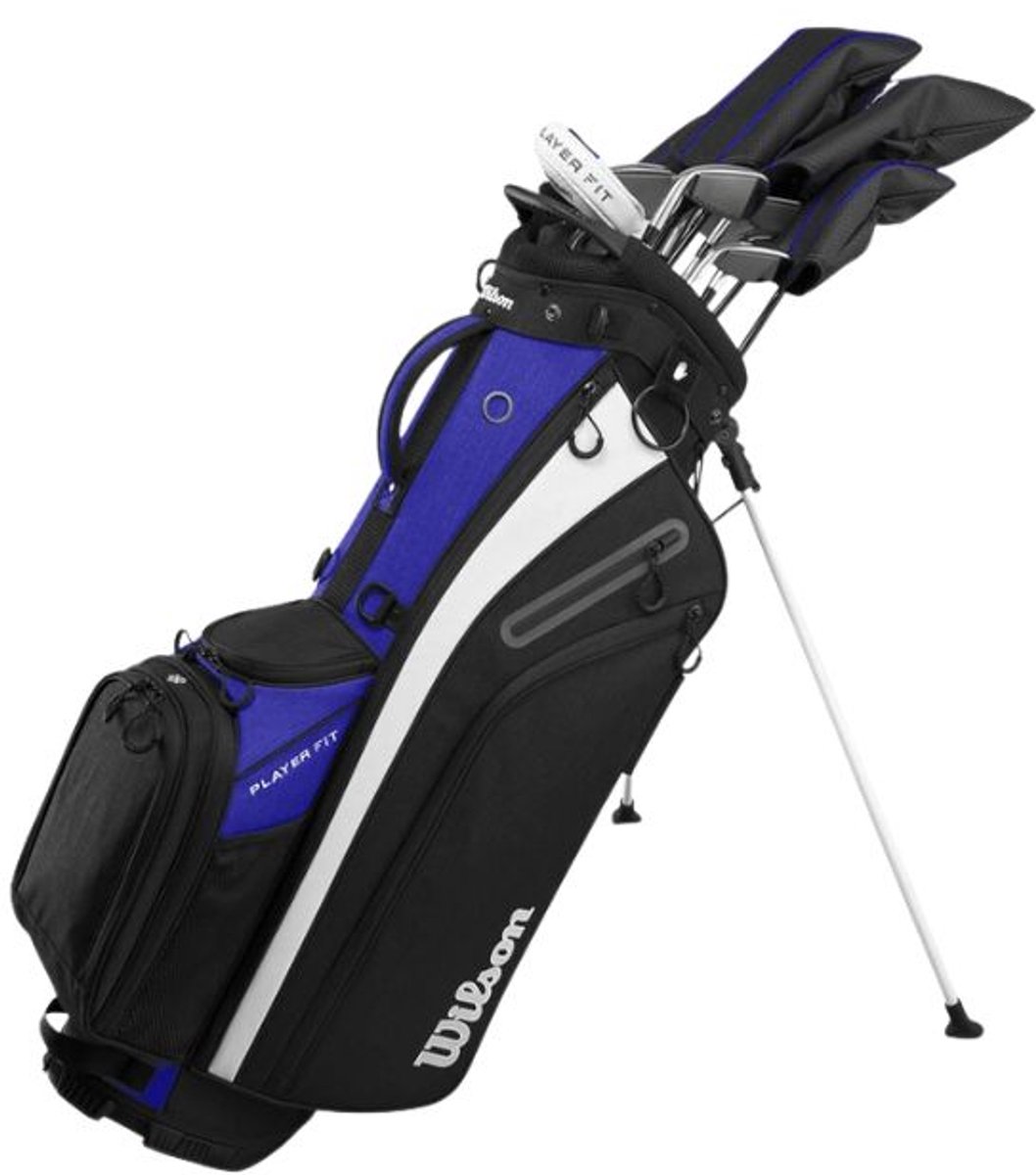 Wilson Staff Player Fit Heren Staal Complete Golfset Linkshandig
