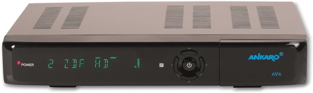 Digitale UHD 4K satellietontvanger DVB-S2X H.265 met display