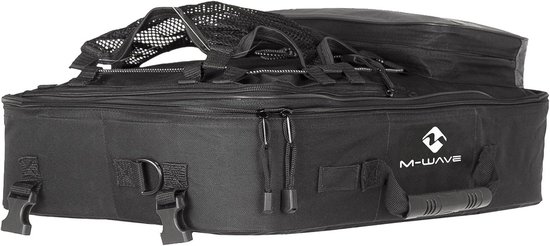 bagagetas 3-voudig Traveller, zwart/grijs, 62 l van Carpoint — afbeelding 5