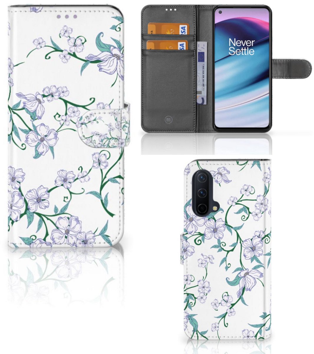 OnePlus Nord CE 5G Uniek Hoesje Blossom White