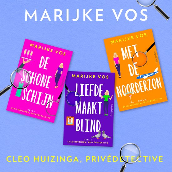 Cleo Huizinga, privédetective bundel 2 - cover