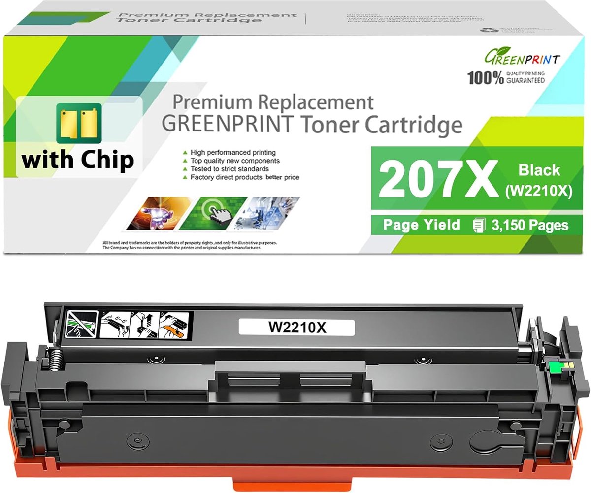 Zwarte Toner Hoge Capaciteit voor M255dw M282nw M283fdw Printers - 3150 Pagina's