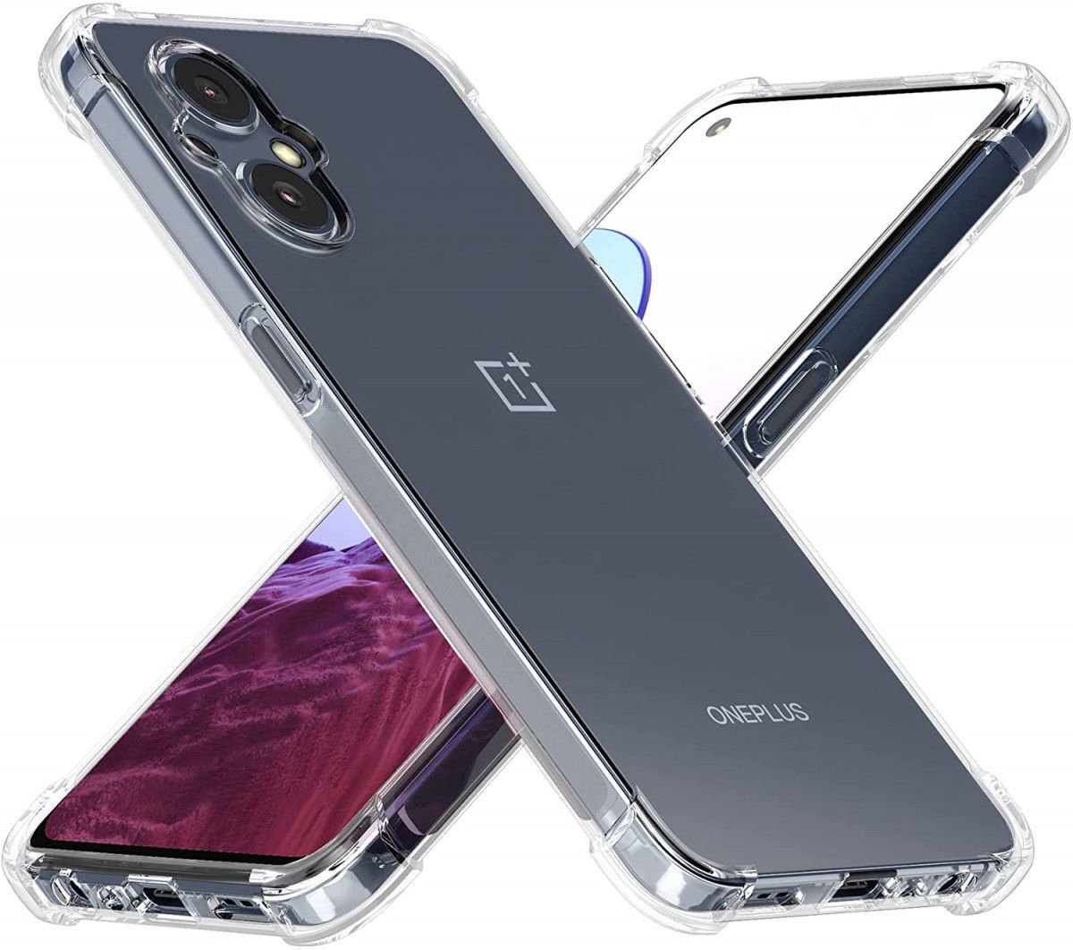 Oppo Reno 8 Lite Hoesje Schokbestendig en Dun TPU Transparant