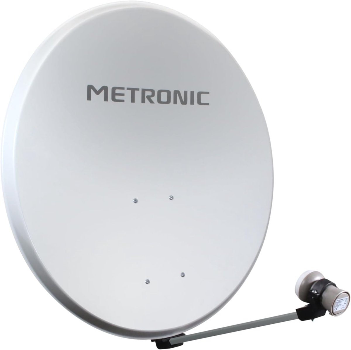 Universal Digital Satellite Antenna Set with LNB - 80 cm