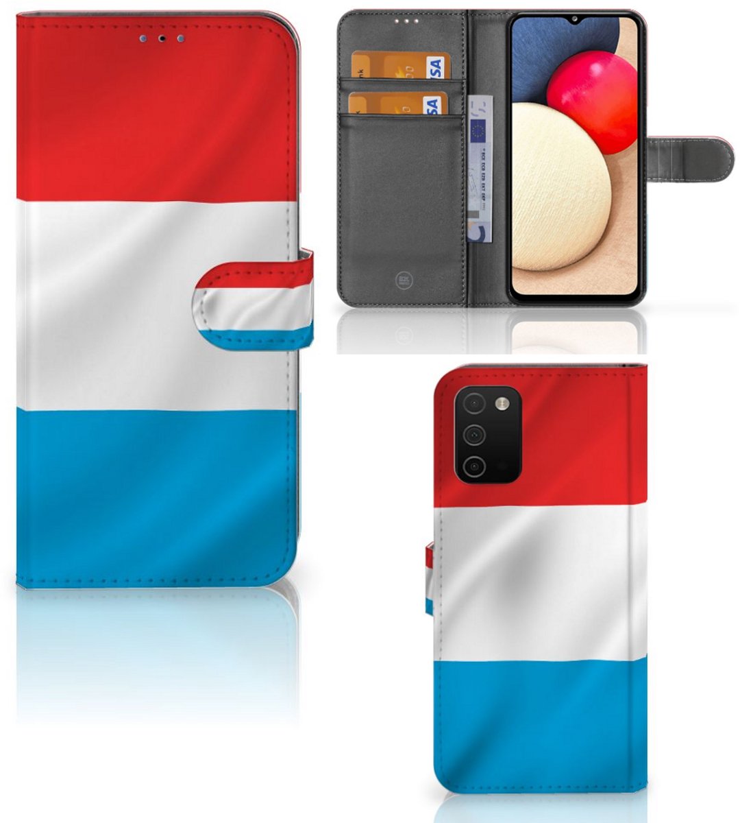 Samsung Galaxy A03s Bookstyle Case Luxemburg