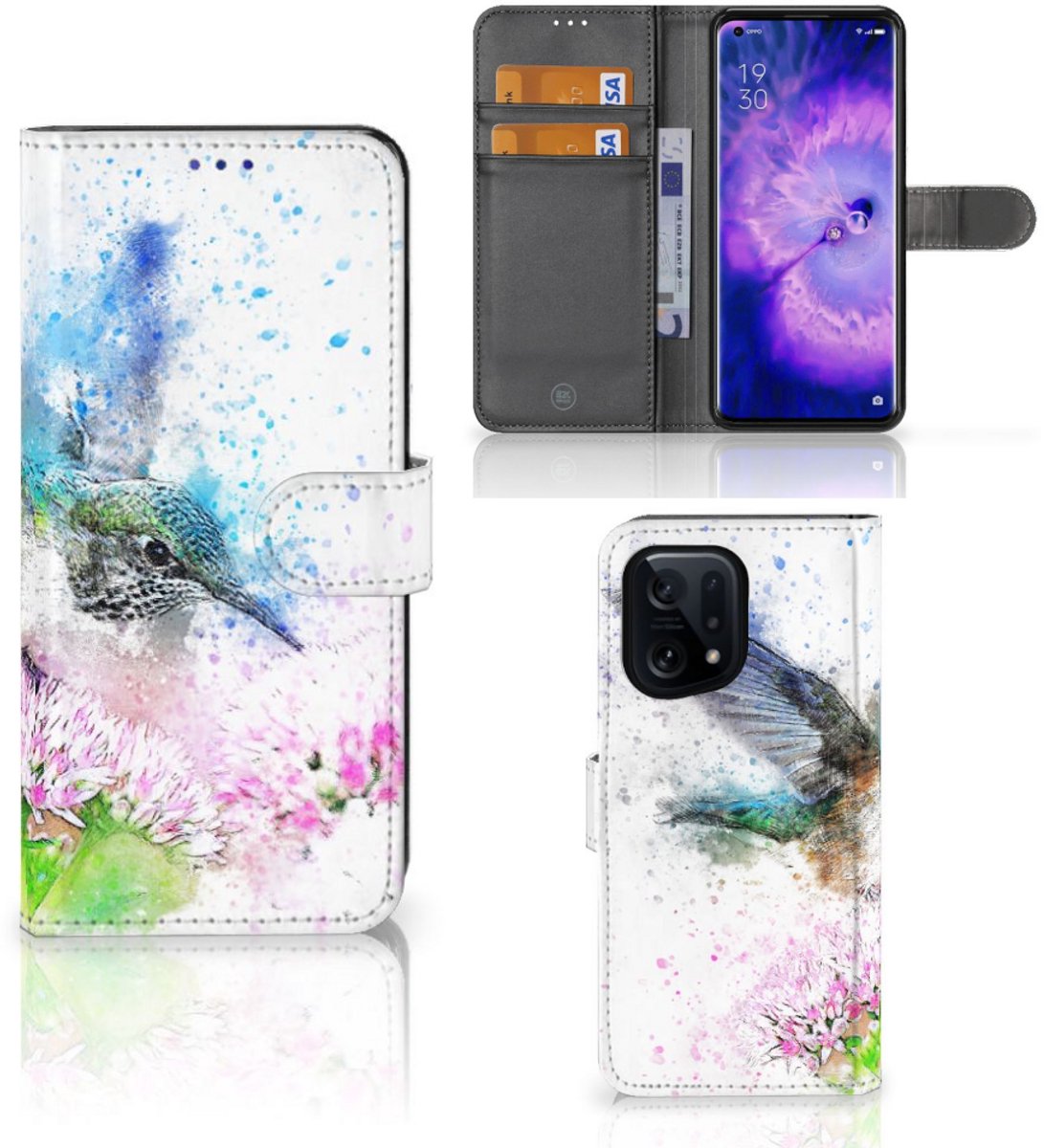 Hoesje OPPO Find X5 Vogel